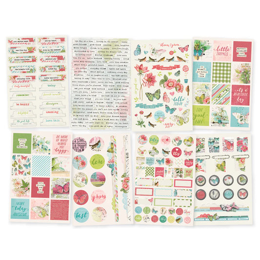 Simple Vintage Botanicals - 4 x 6 Stickers