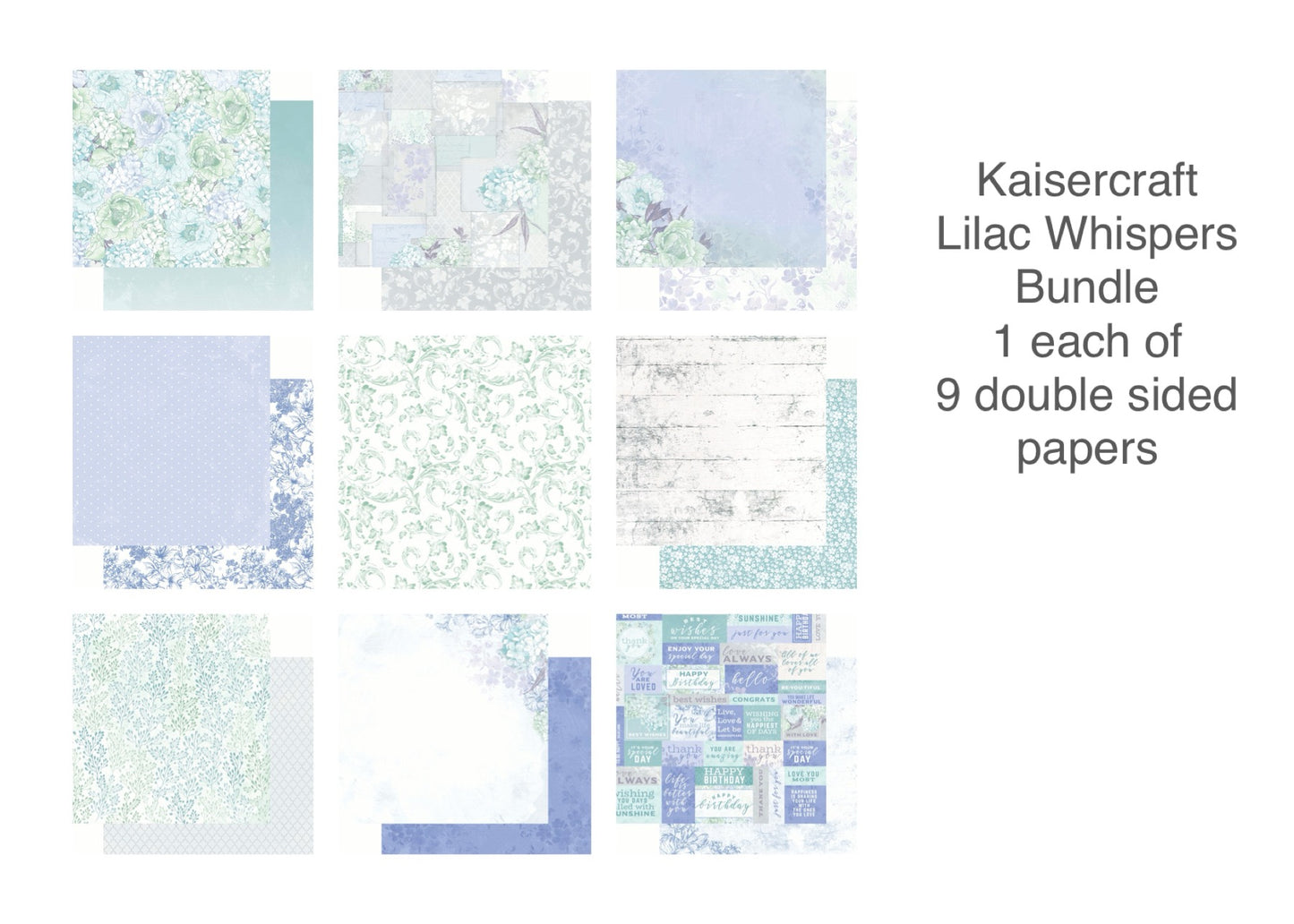 Lilac Whisper Paper Bundle