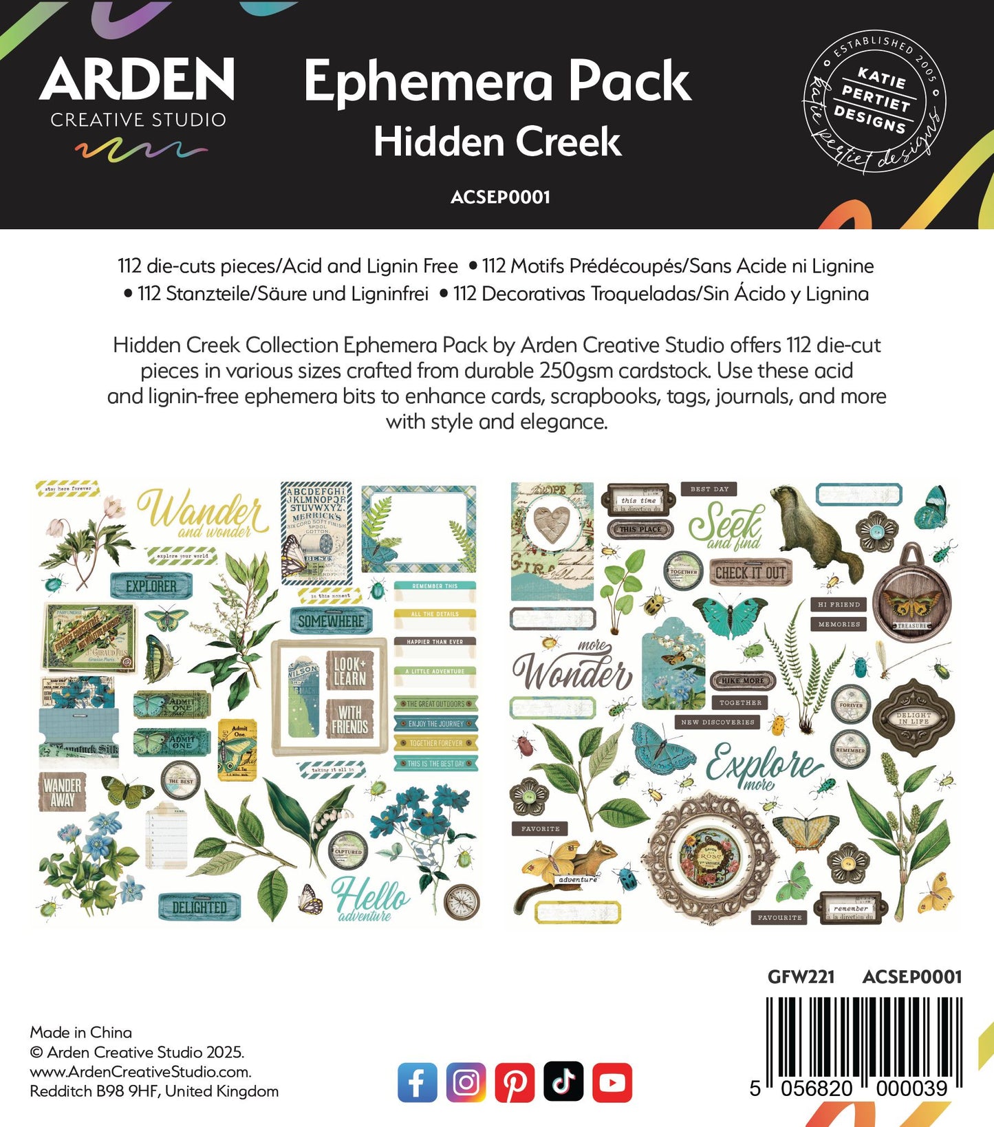 Hidden Creek - Ephemera Pack