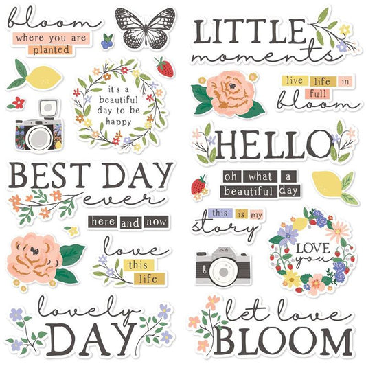 The Little Things Foam Stickers