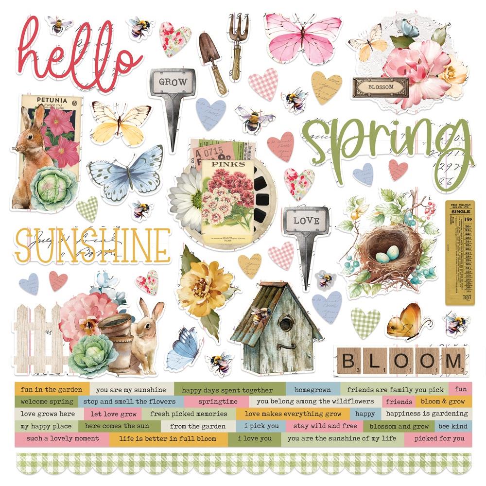 SV Spring Garden - Sticker Sheet