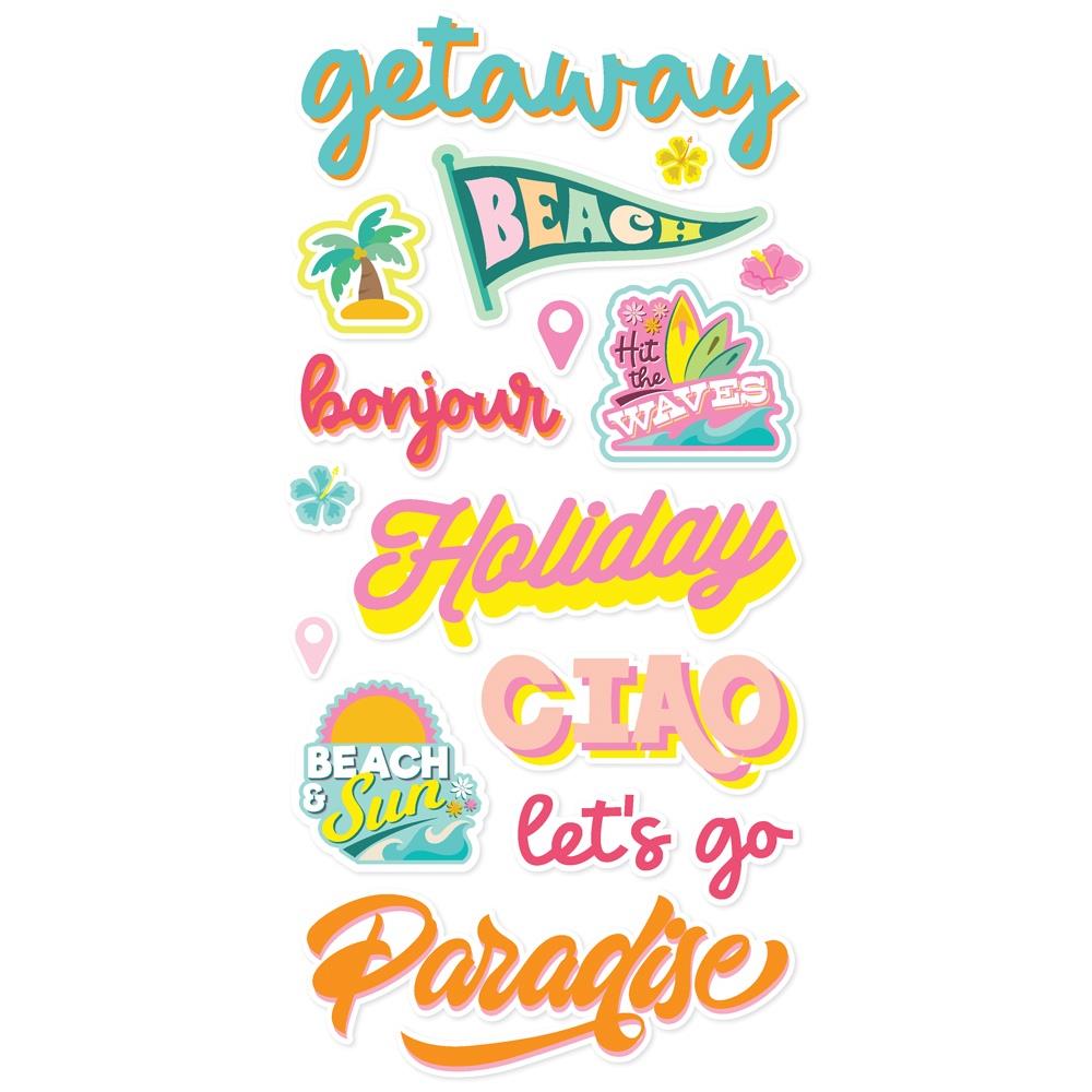 Just Beachy -  Foam Stickers