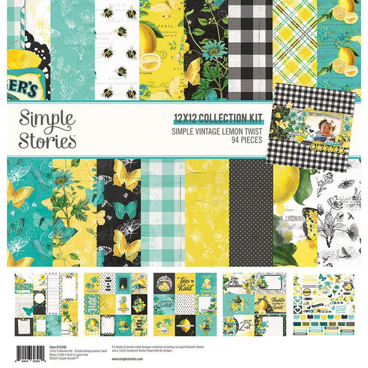 Simple Vintage Lemon Twist Collection Pack